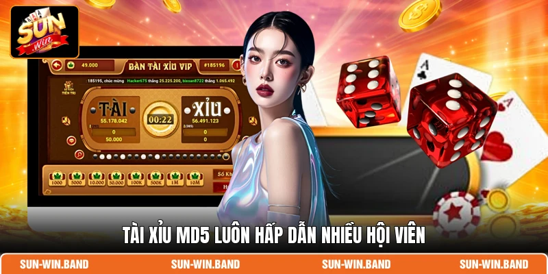 Tài Xỉu MD5 – Công Nghệ Xanh Chín Tuyệt Đối Tại SUNWIN 2 Tài Xỉu MD5 luôn hấp dẫn nhiều hội viên